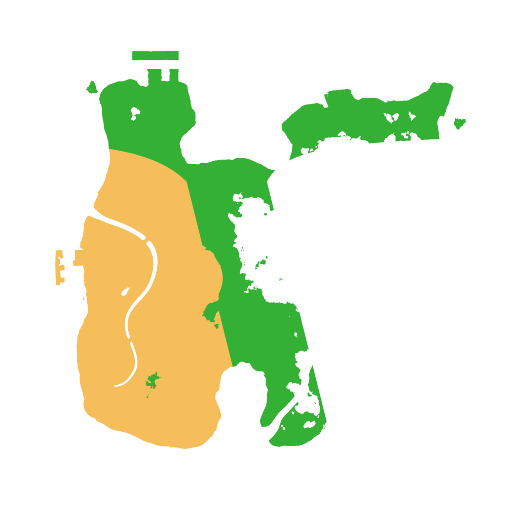 Biome Rust Map: Procedural Map, Size: 2269, Seed: 196961