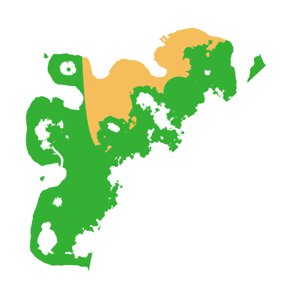 Biome Rust Map: Procedural Map, Size: 3000, Seed: 24498