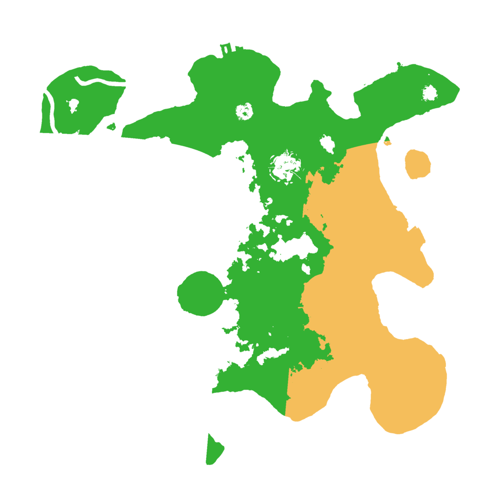Biome Rust Map: Procedural Map, Size: 3000, Seed: 2114983392