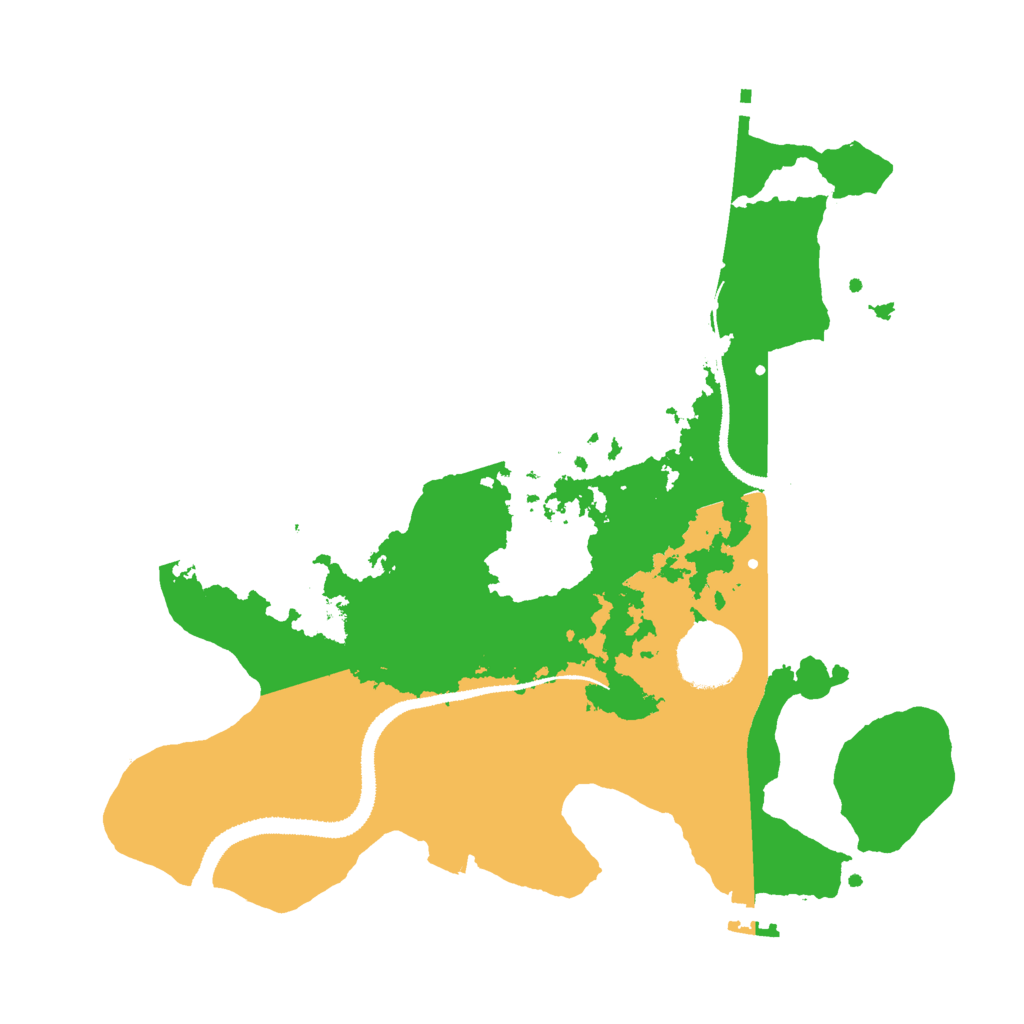 Biome Rust Map: Procedural Map, Size: 3000, Seed: 994839772