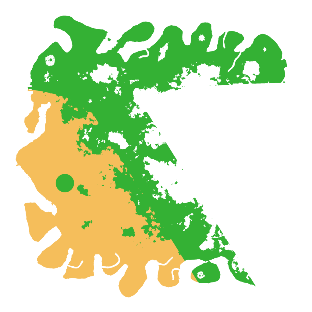Biome Rust Map: Procedural Map, Size: 4500, Seed: 650