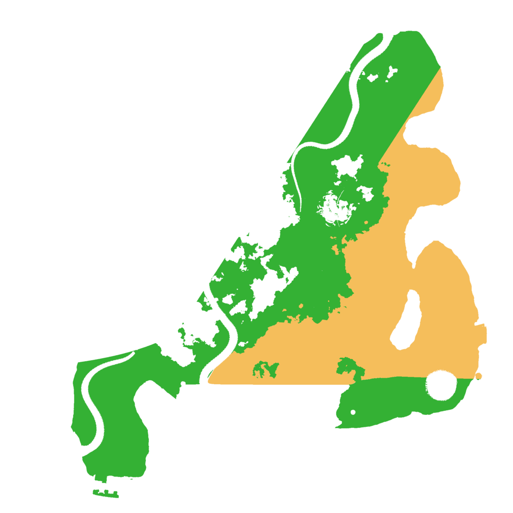 Biome Rust Map: Procedural Map, Size: 3000, Seed: 438979