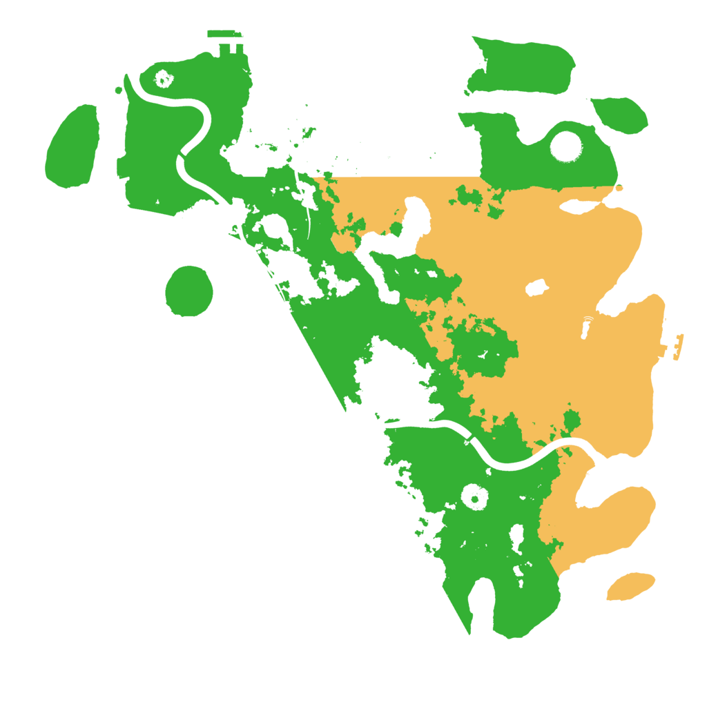 Biome Rust Map: Procedural Map, Size: 4000, Seed: 702682480