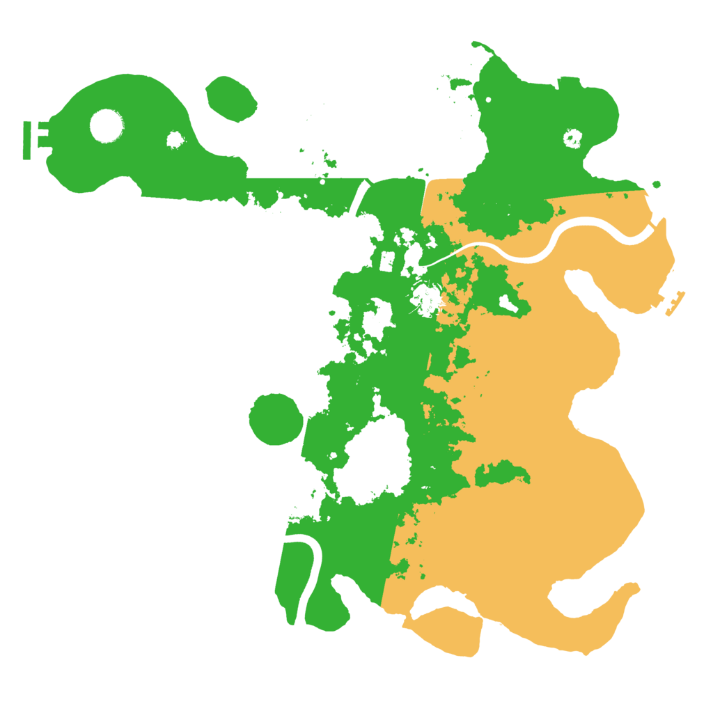 Biome Rust Map: Procedural Map, Size: 3750, Seed: 440611113