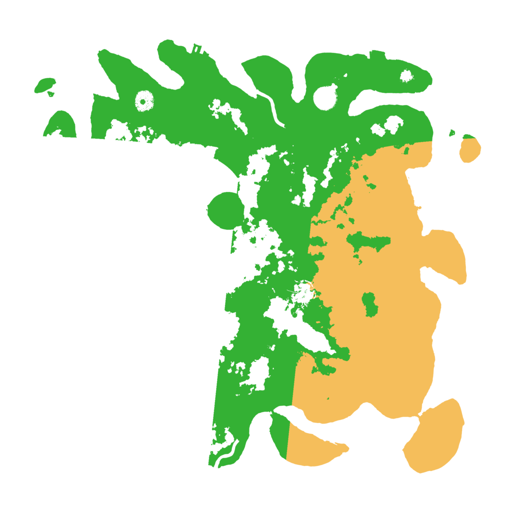 Biome Rust Map: Procedural Map, Size: 3850, Seed: 2052620930