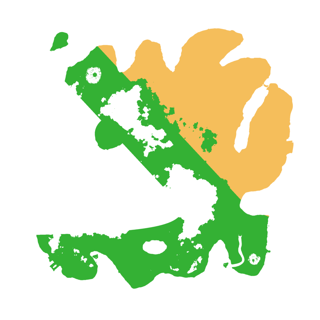 Biome Rust Map: Procedural Map, Size: 3000, Seed: 12437