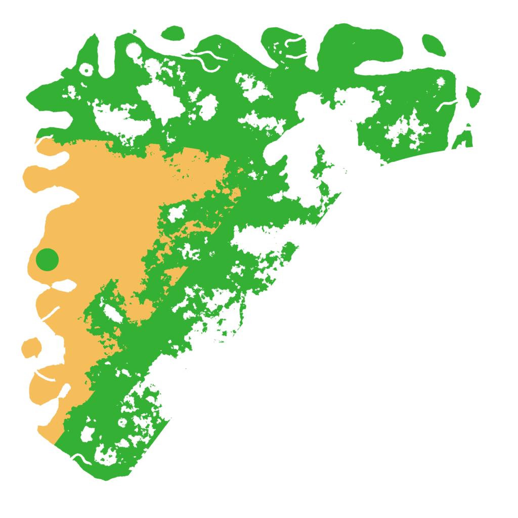 Biome Rust Map: Procedural Map, Size: 6000, Seed: 192747519