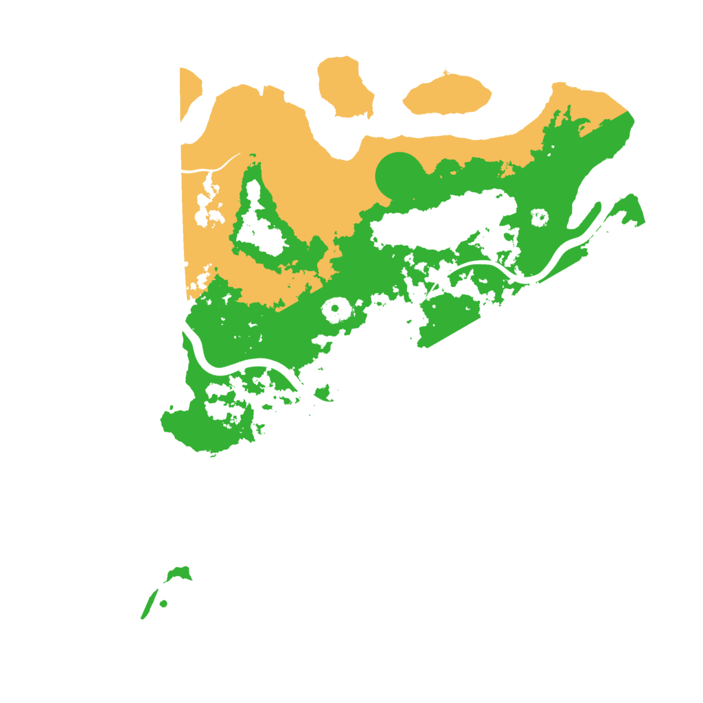Biome Rust Map: Procedural Map, Size: 3850, Seed: 76593786