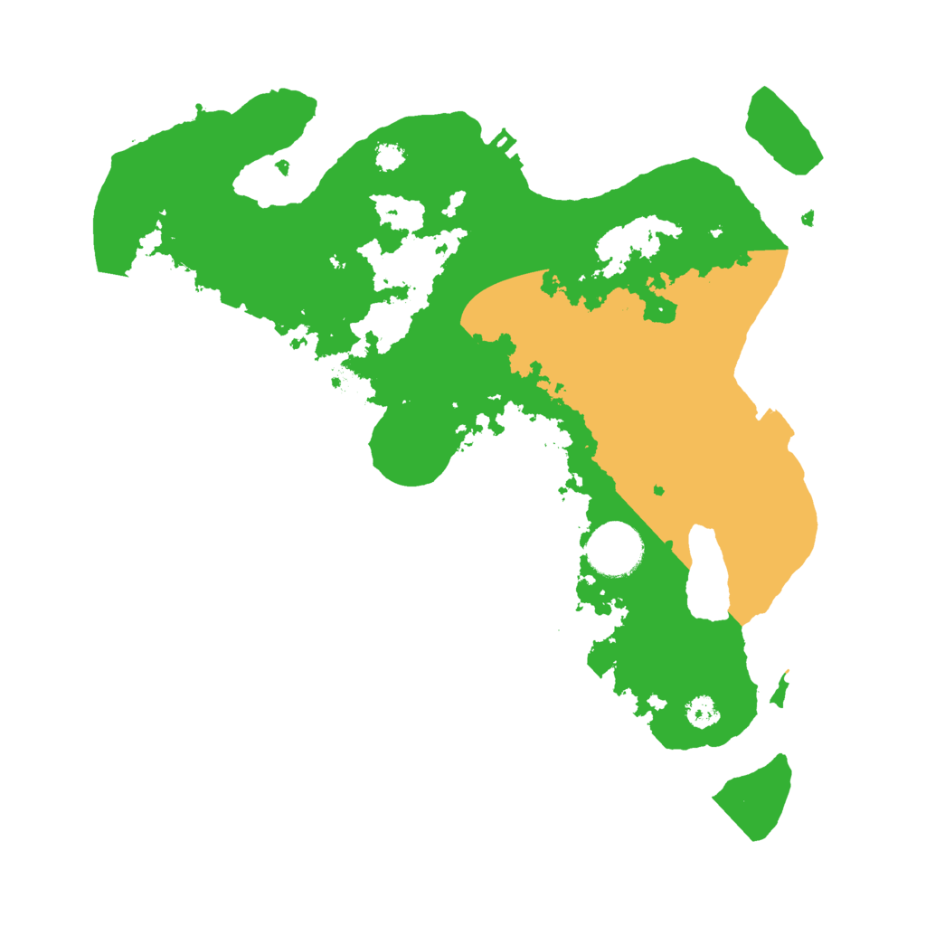 Biome Rust Map: Procedural Map, Size: 3000, Seed: 1011641783