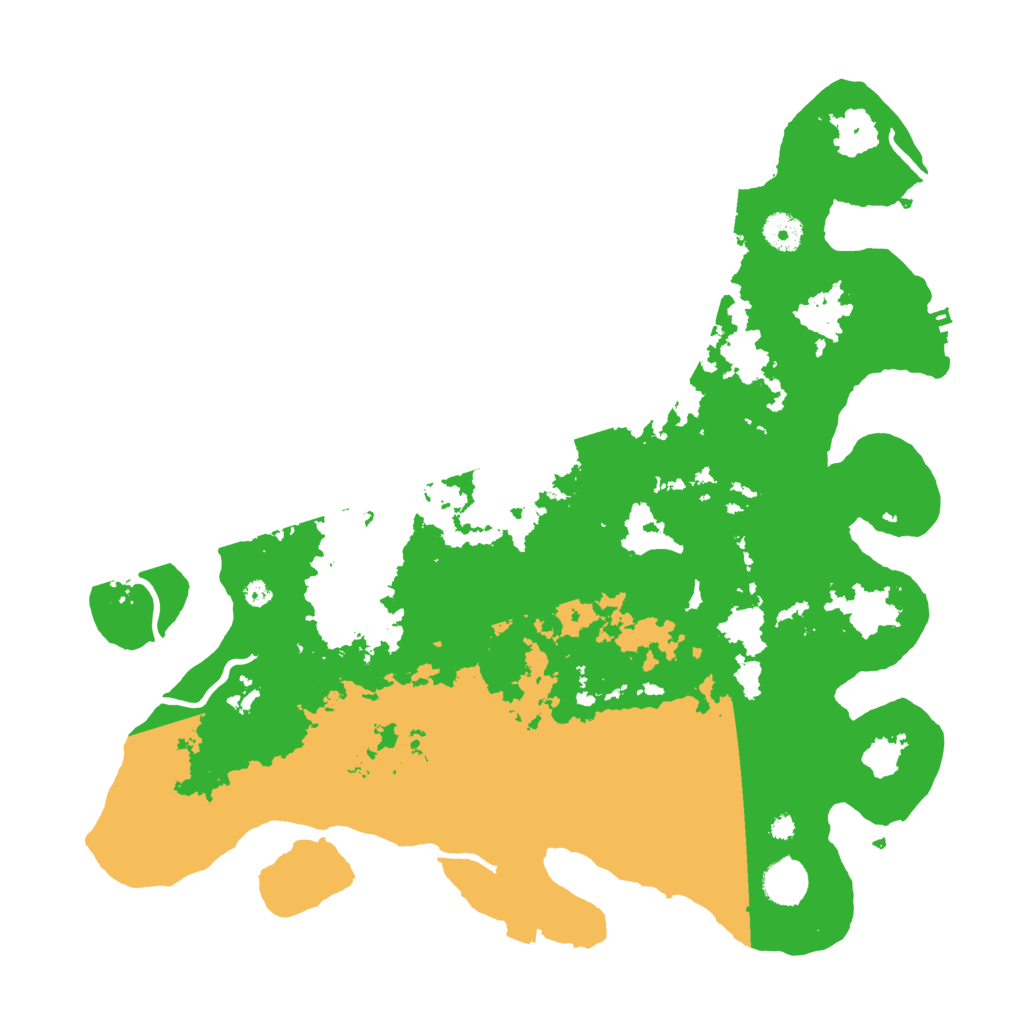 Biome Rust Map: Procedural Map, Size: 4000, Seed: 46266864