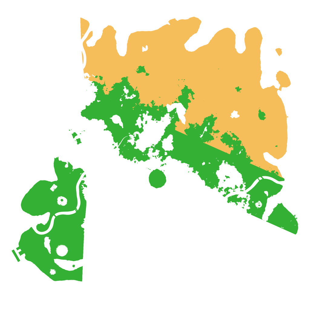 Biome Rust Map: Procedural Map, Size: 4800, Seed: 144831