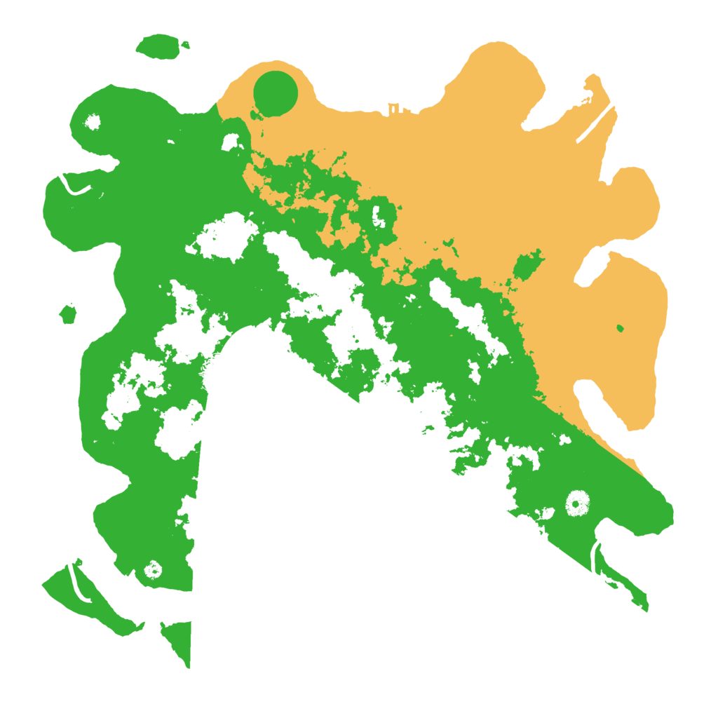 Biome Rust Map: Procedural Map, Size: 4250, Seed: 618068401