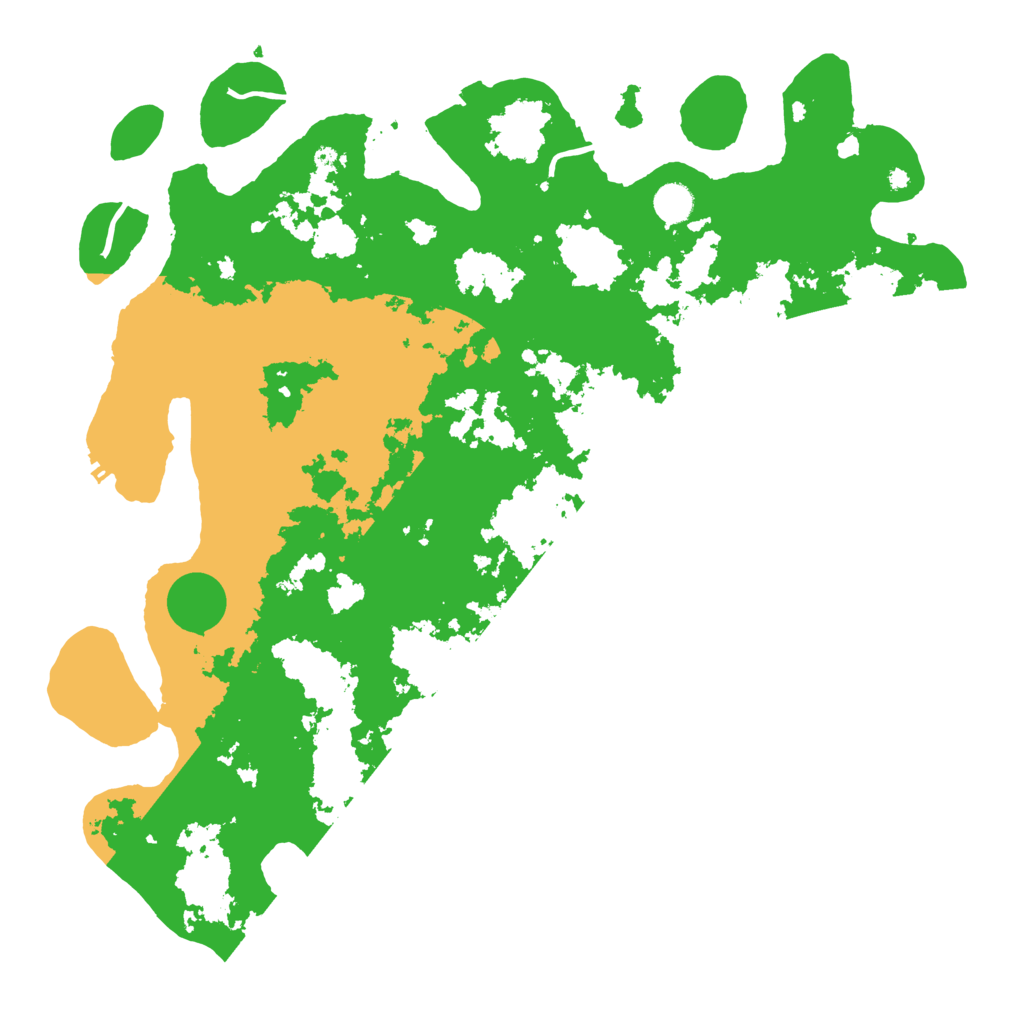 Biome Rust Map: Procedural Map, Size: 4550, Seed: 416422765