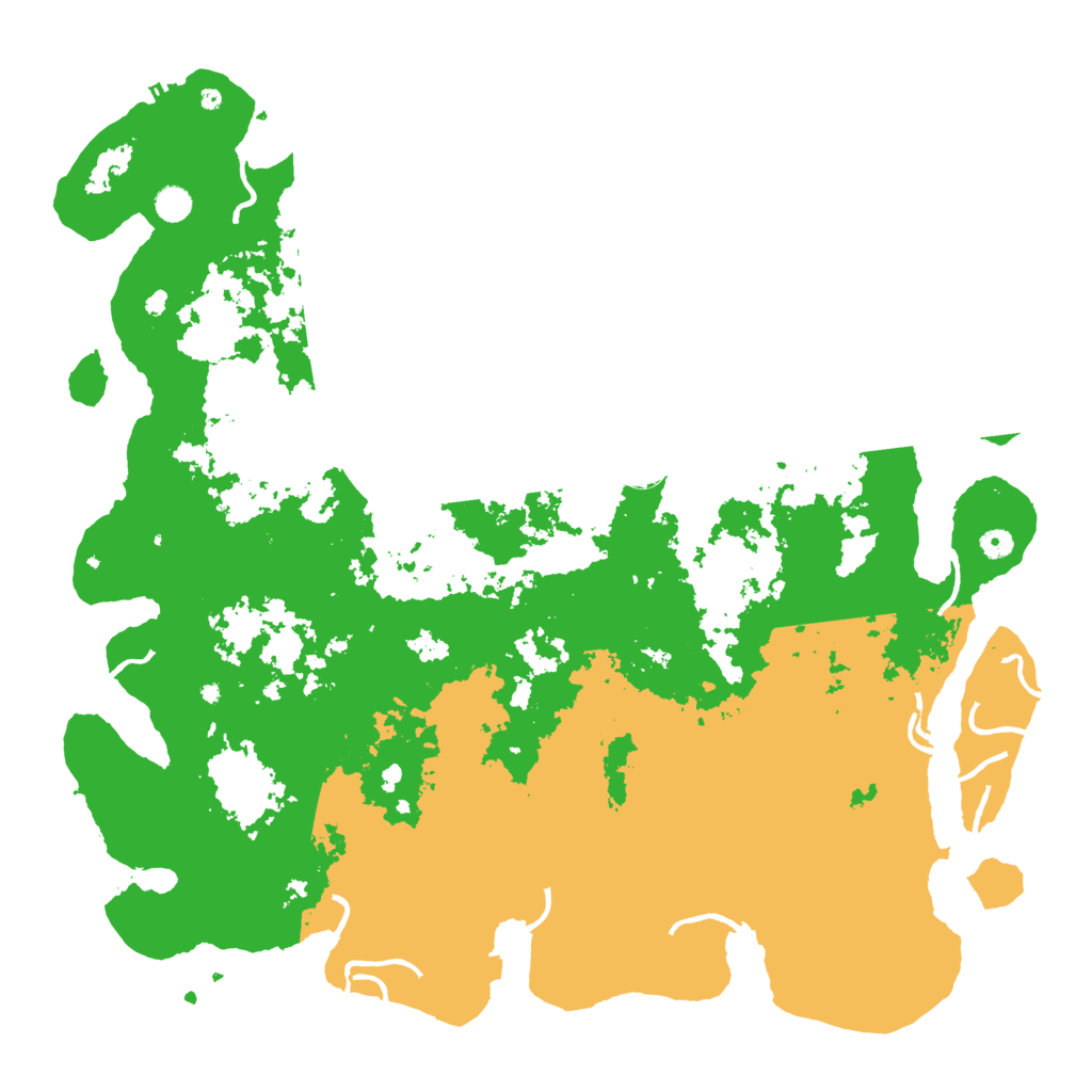 Biome Rust Map: Procedural Map, Size: 5300, Seed: 34864891