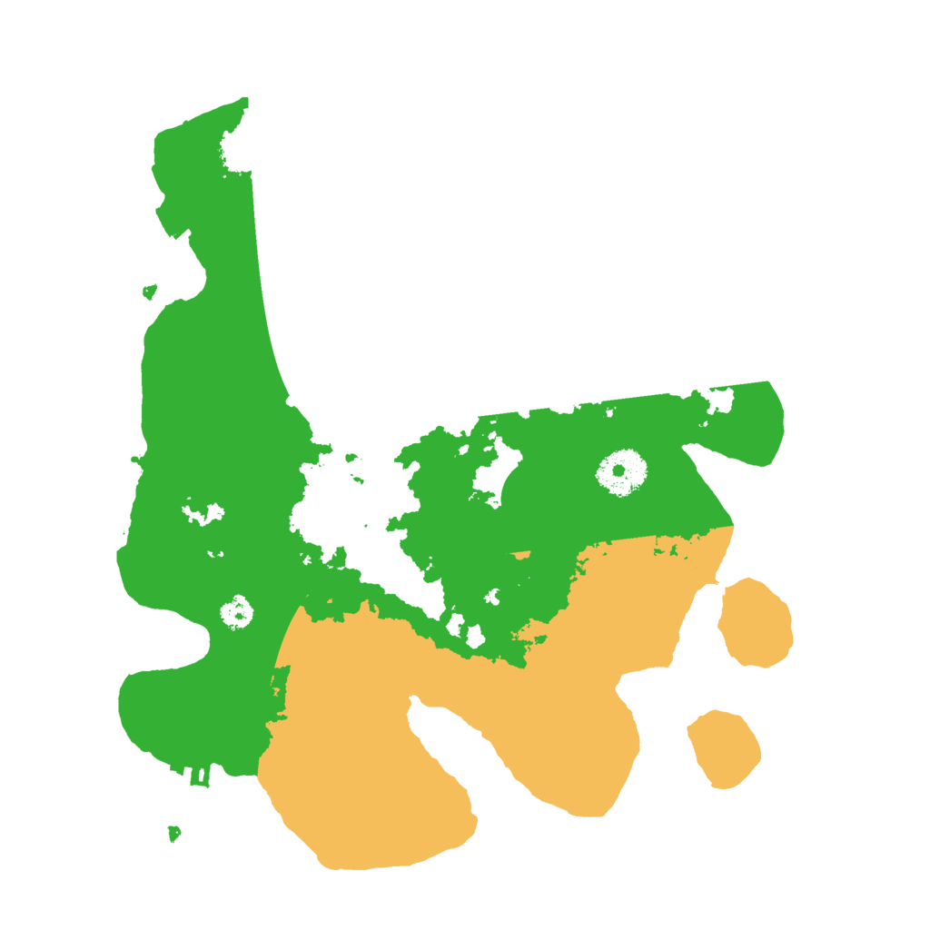 Biome Rust Map: Procedural Map, Size: 3000, Seed: 5720