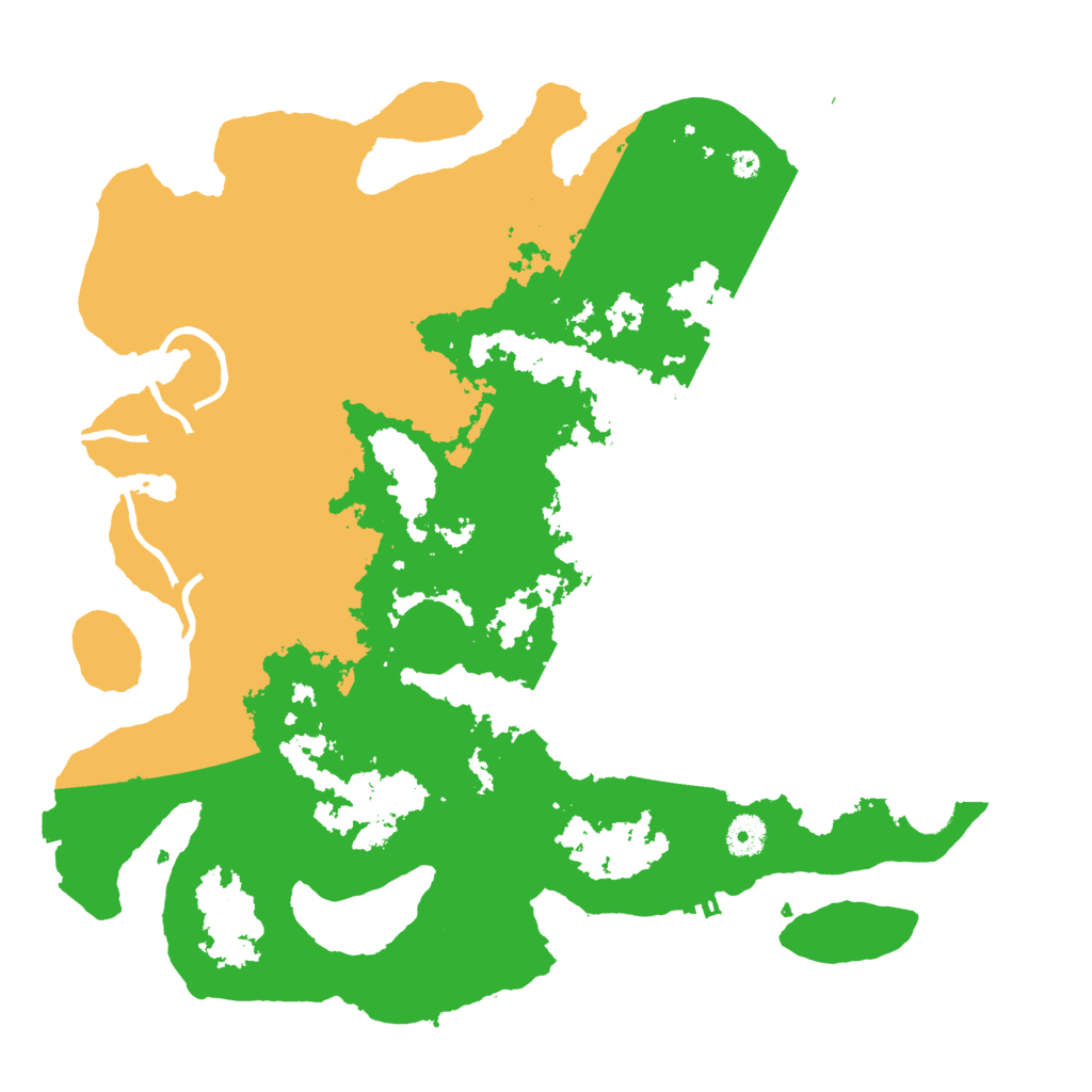 Biome Rust Map: Procedural Map, Size: 4000, Seed: 122474562