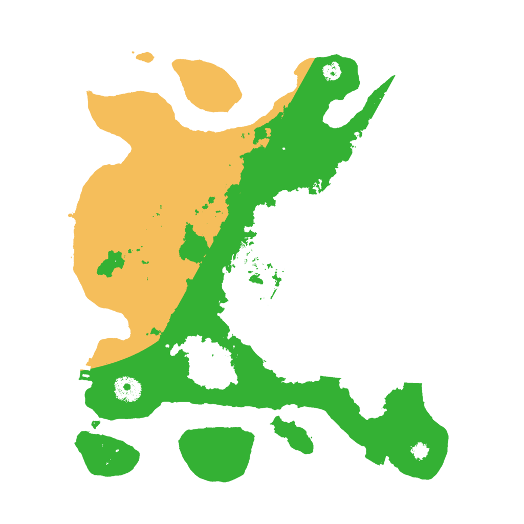 Biome Rust Map: Procedural Map, Size: 3000, Seed: 1450499594