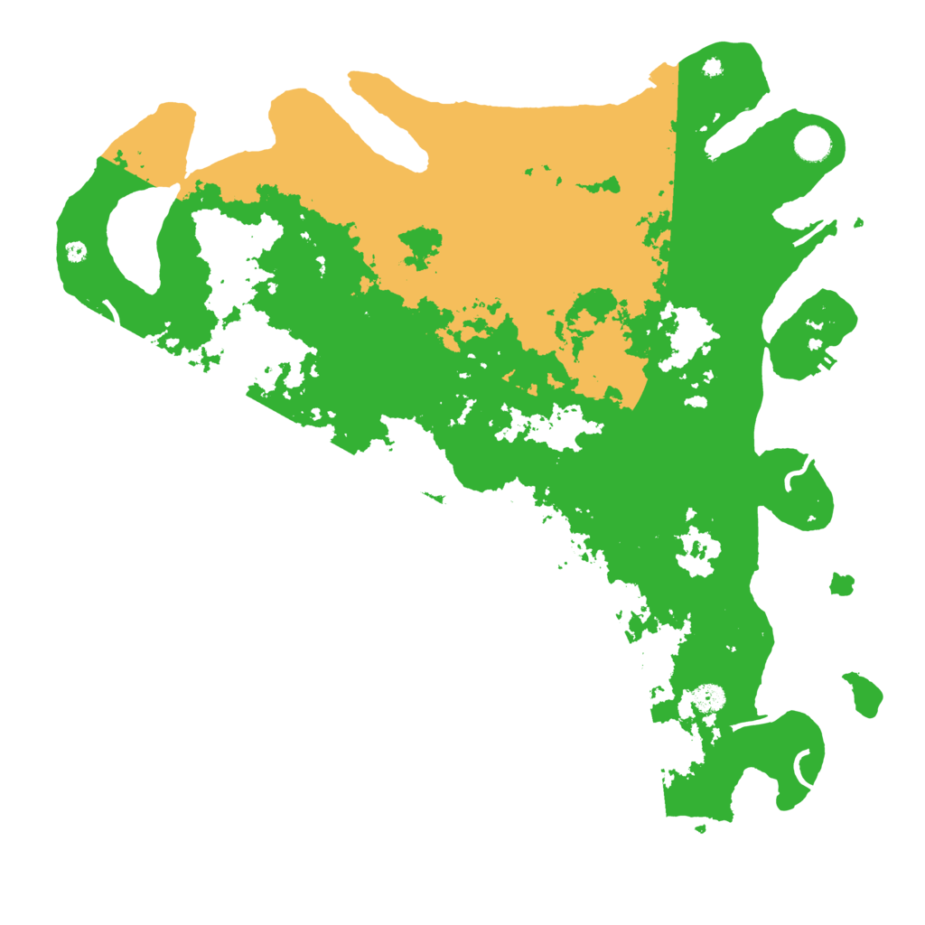 Biome Rust Map: Procedural Map, Size: 4500, Seed: 166005814