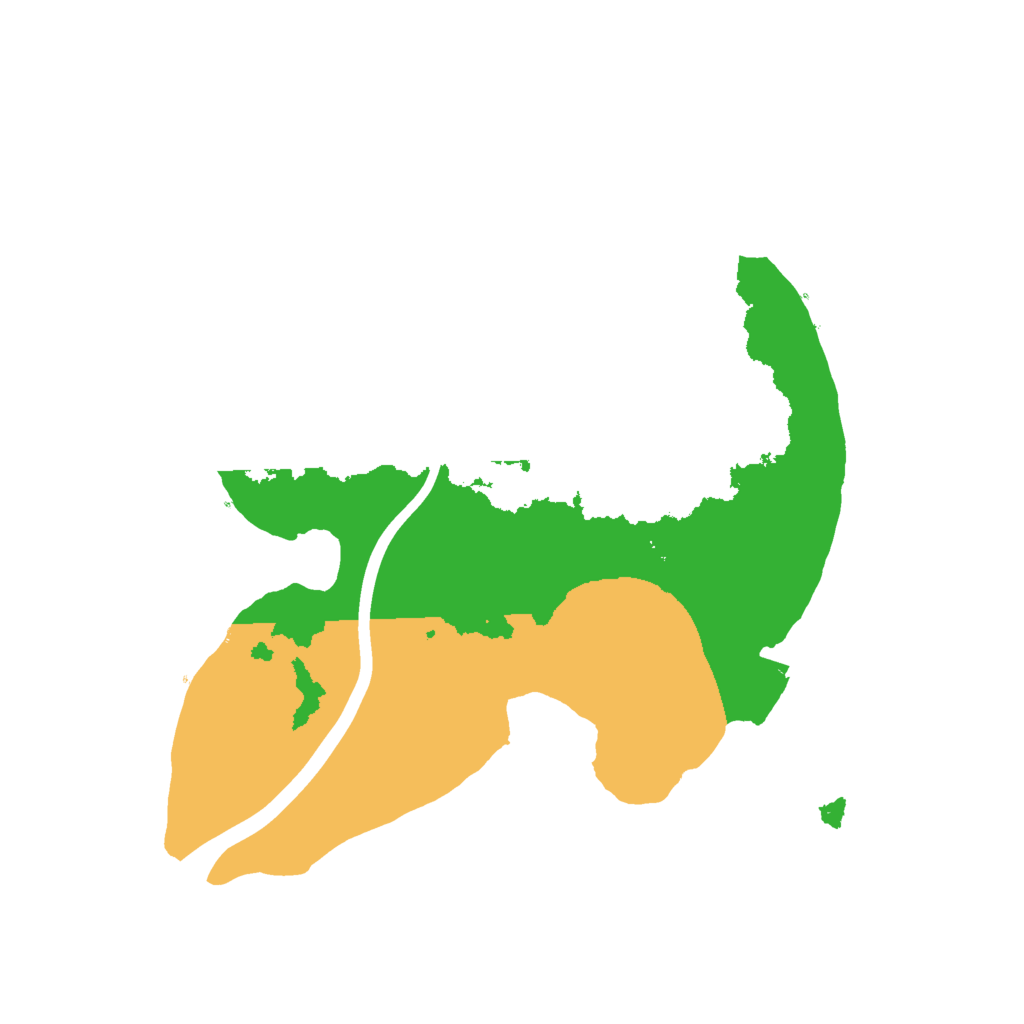 Biome Rust Map: Procedural Map, Size: 1800, Seed: 62654198