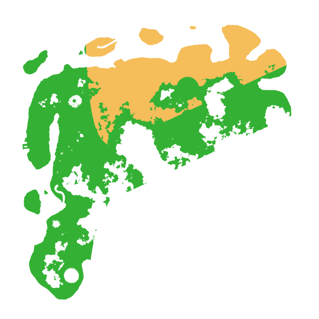 Biome Rust Map: Procedural Map, Size: 3800, Seed: 3245351