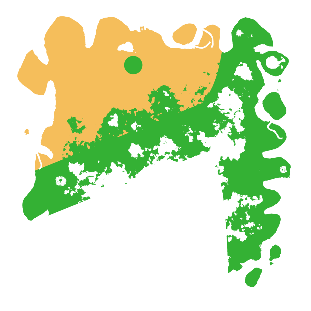Biome Rust Map: Procedural Map, Size: 4500, Seed: 577168810