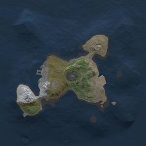 Thumbnail Rust Map: Procedural Map, Size: 1800, Seed: 349615868, 4 Monuments