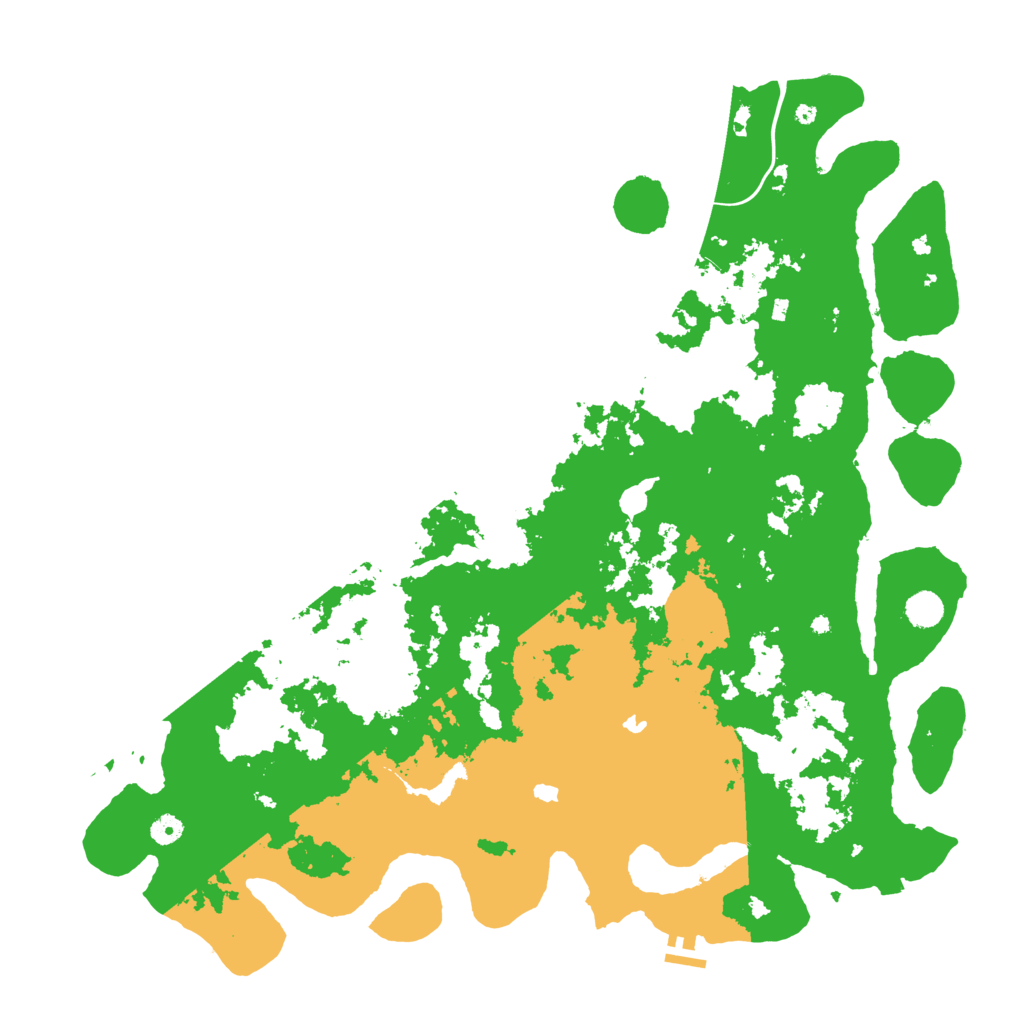 Biome Rust Map: Procedural Map, Size: 5000, Seed: 1084032464