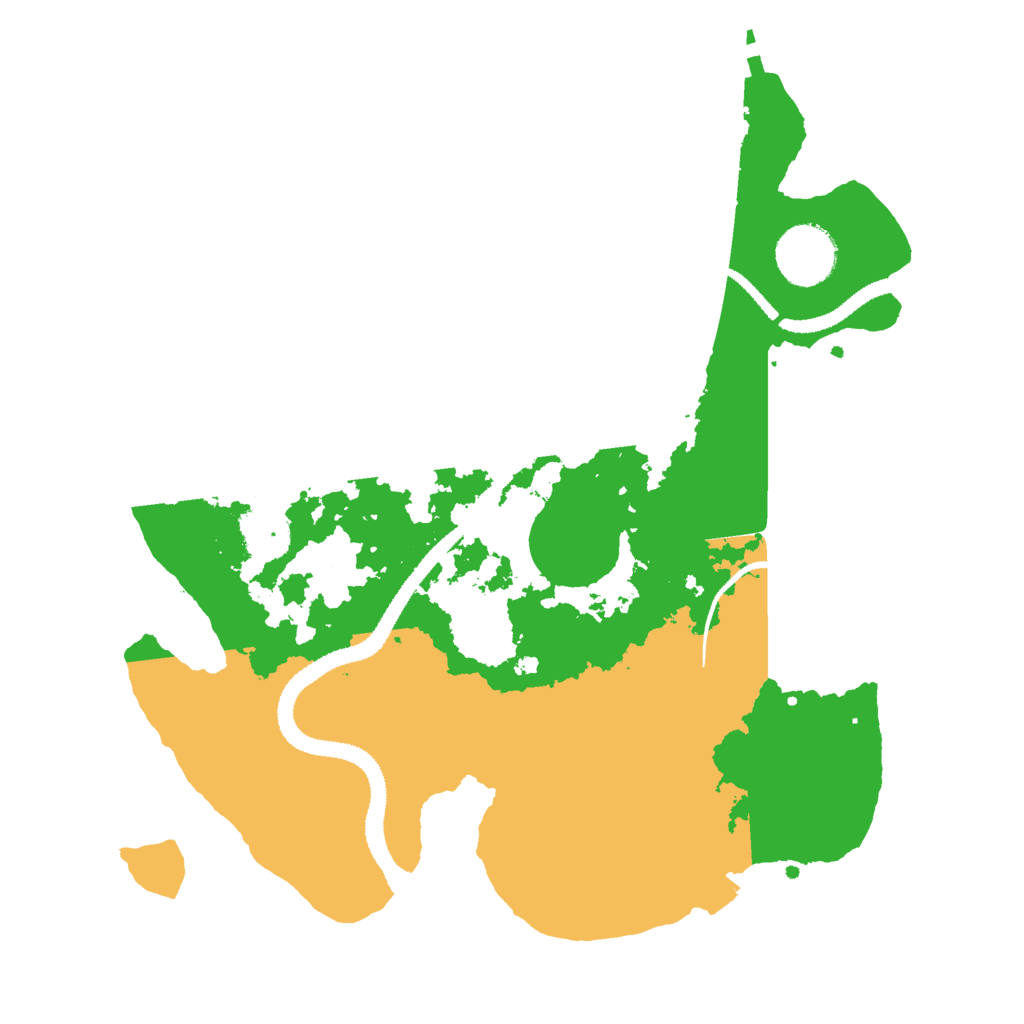 Biome Rust Map: Procedural Map, Size: 3000, Seed: 802756946