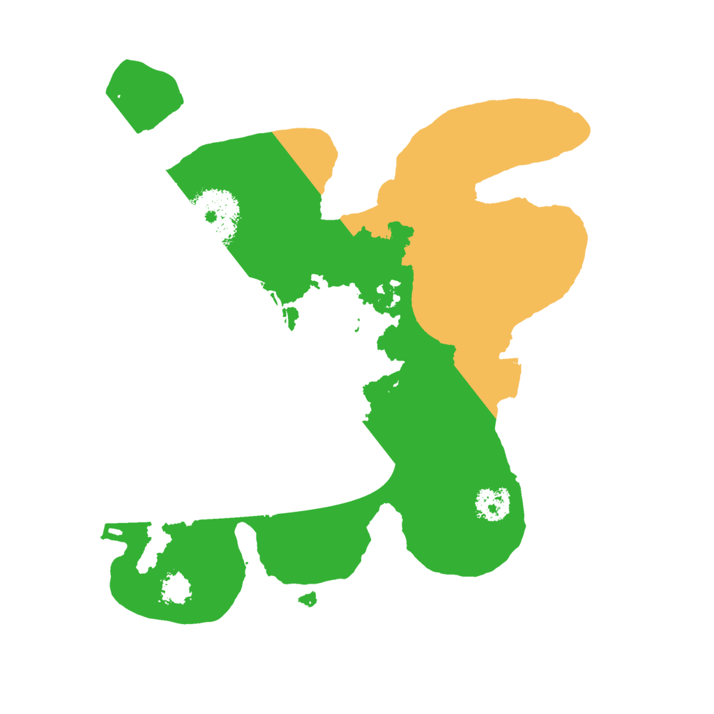 Biome Rust Map: Procedural Map, Size: 2100, Seed: 119