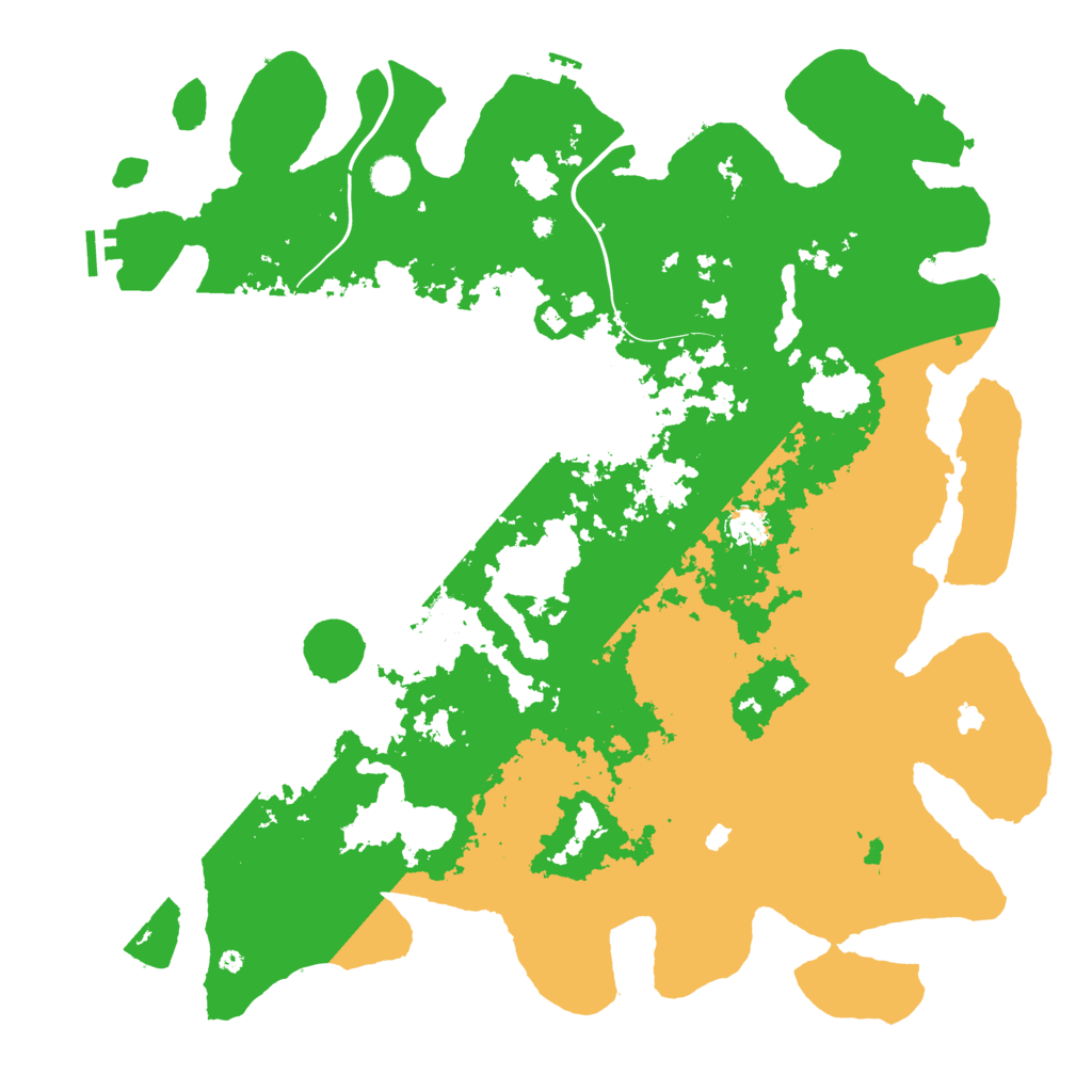 Biome Rust Map: Procedural Map, Size: 4800, Seed: 4041984