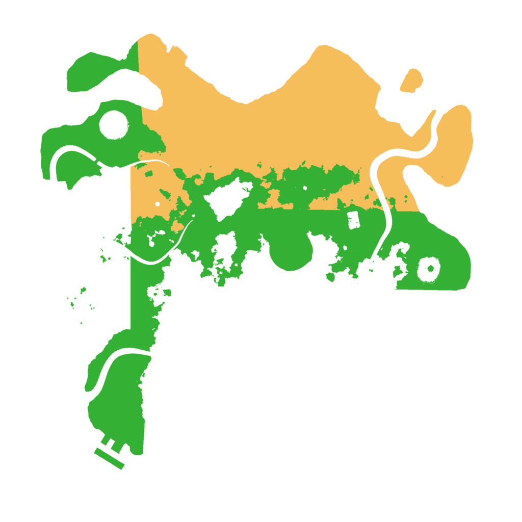 Biome Rust Map: Procedural Map, Size: 3250, Seed: 2118999408