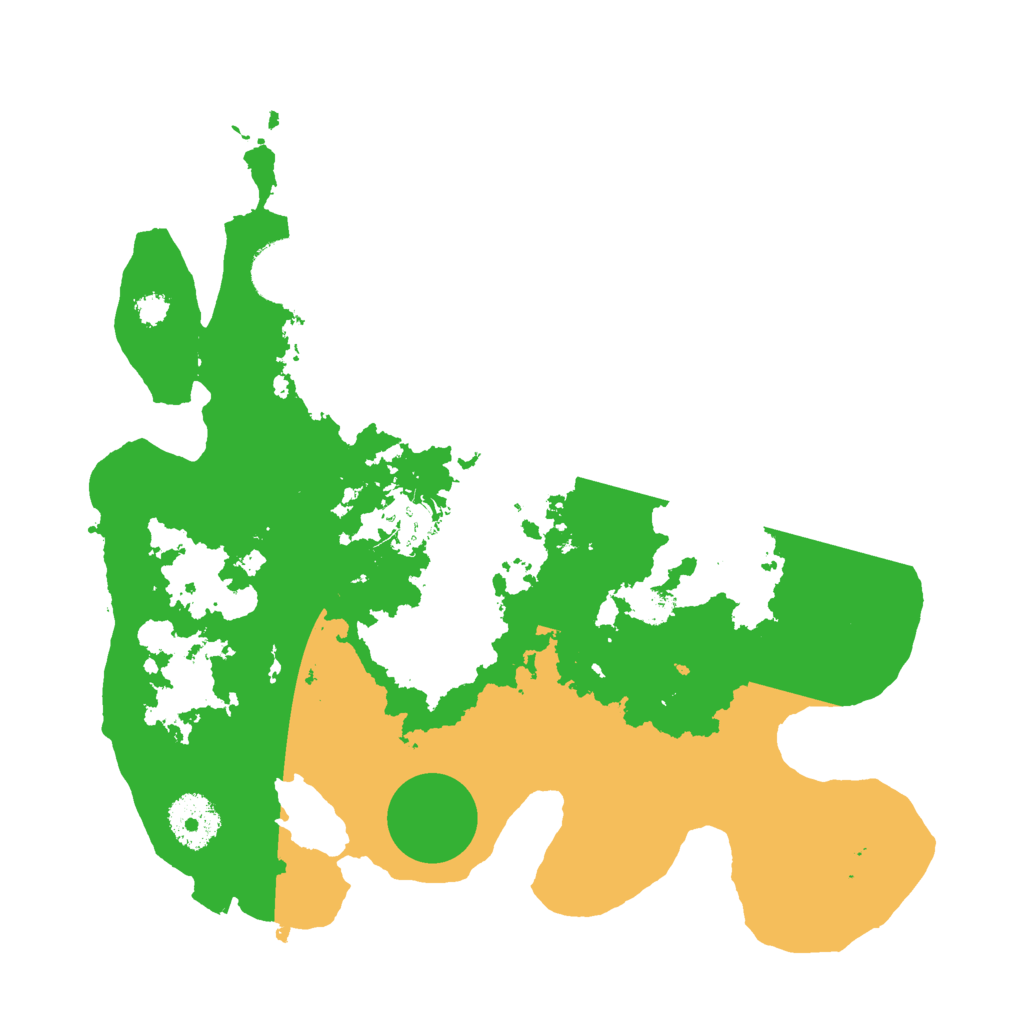 Biome Rust Map: Procedural Map, Size: 3000, Seed: 69696420