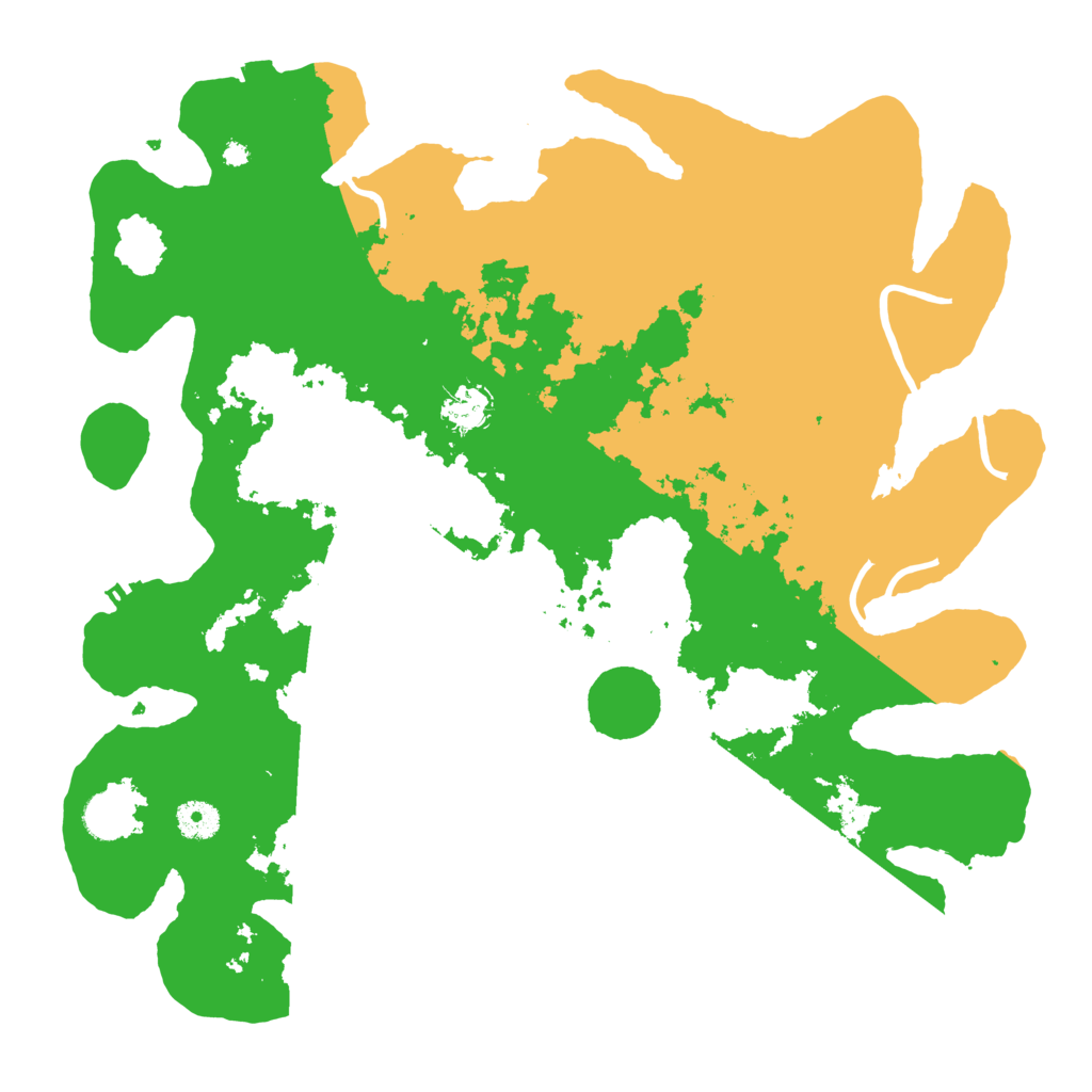 Biome Rust Map: Procedural Map, Size: 4000, Seed: 67736