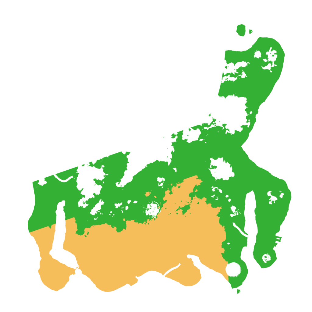 Biome Rust Map: Procedural Map, Size: 3800, Seed: 1288244254