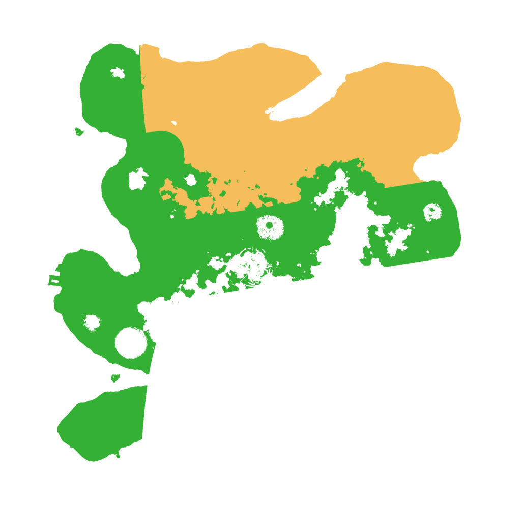 Biome Rust Map: Procedural Map, Size: 3000, Seed: 221169952
