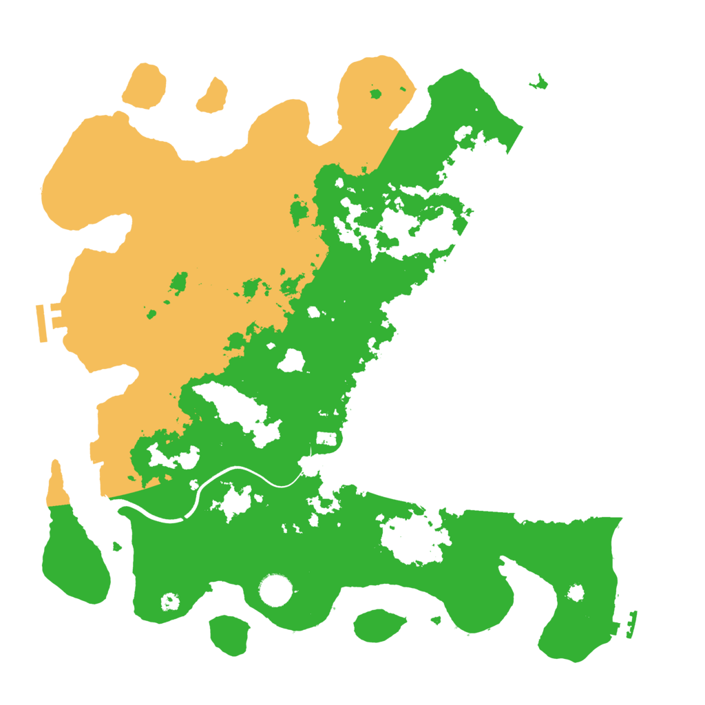 Biome Rust Map: Procedural Map, Size: 3800, Seed: 371
