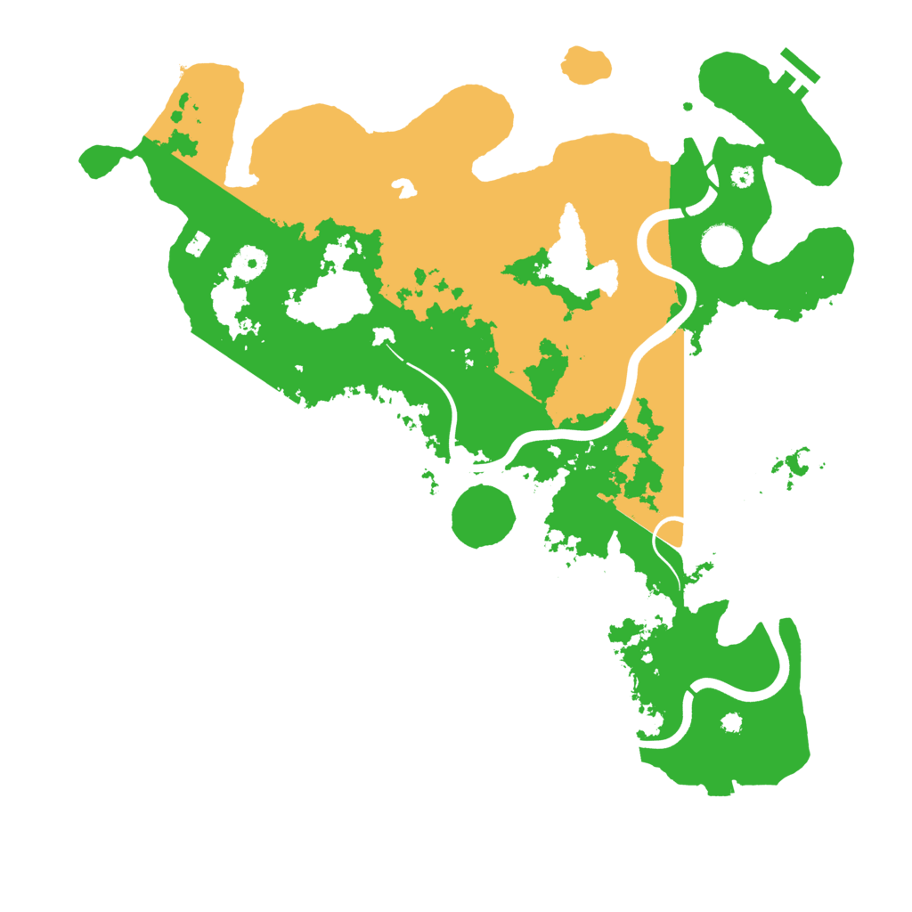 Biome Rust Map: Procedural Map, Size: 4000, Seed: 1860670216