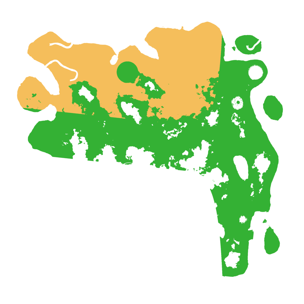 Biome Rust Map: Procedural Map, Size: 3750, Seed: 629534665