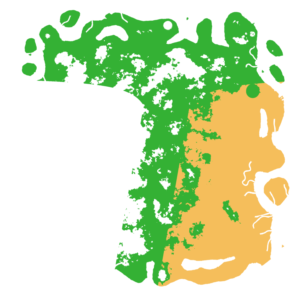 Biome Rust Map: Procedural Map, Size: 6000, Seed: 1029385810