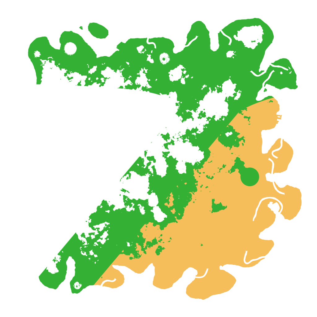 Biome Rust Map: Procedural Map, Size: 4500, Seed: 1600213757