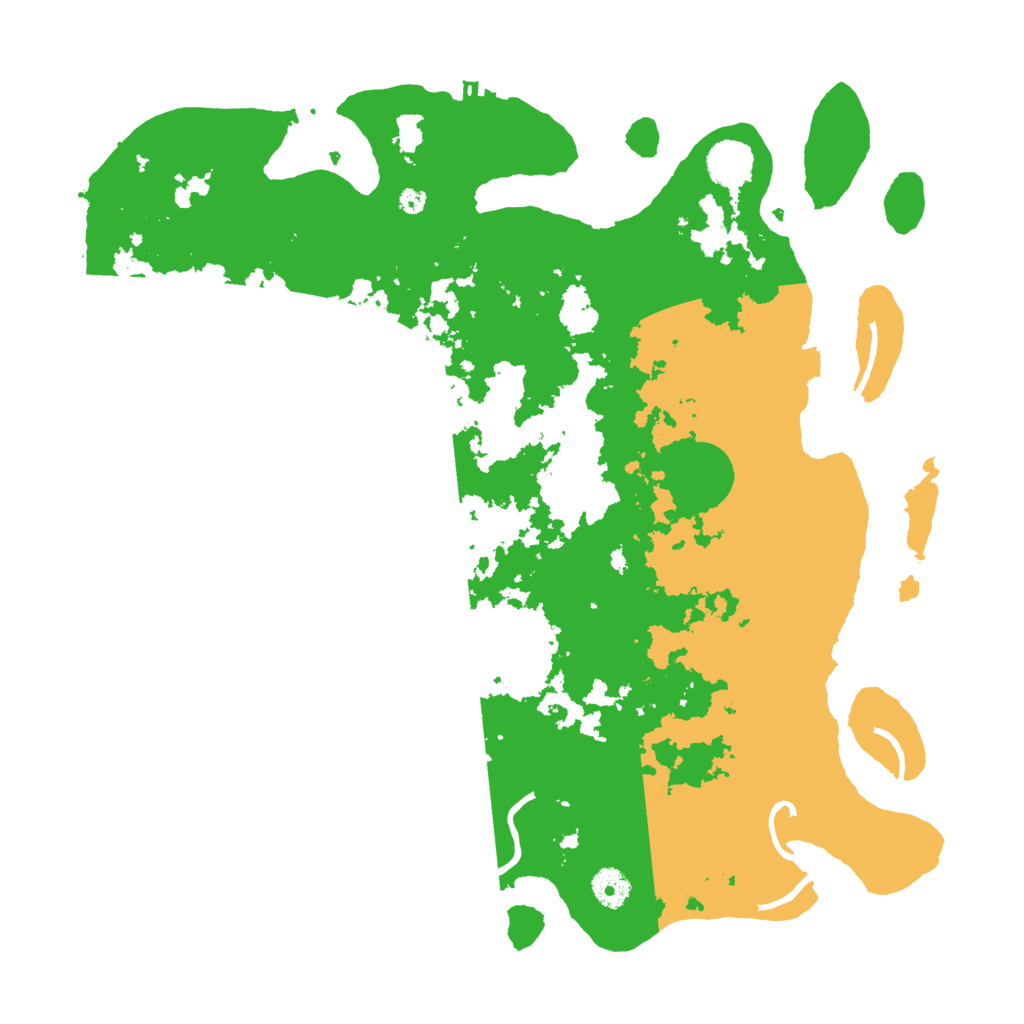 Biome Rust Map: Procedural Map, Size: 4000, Seed: 580600376