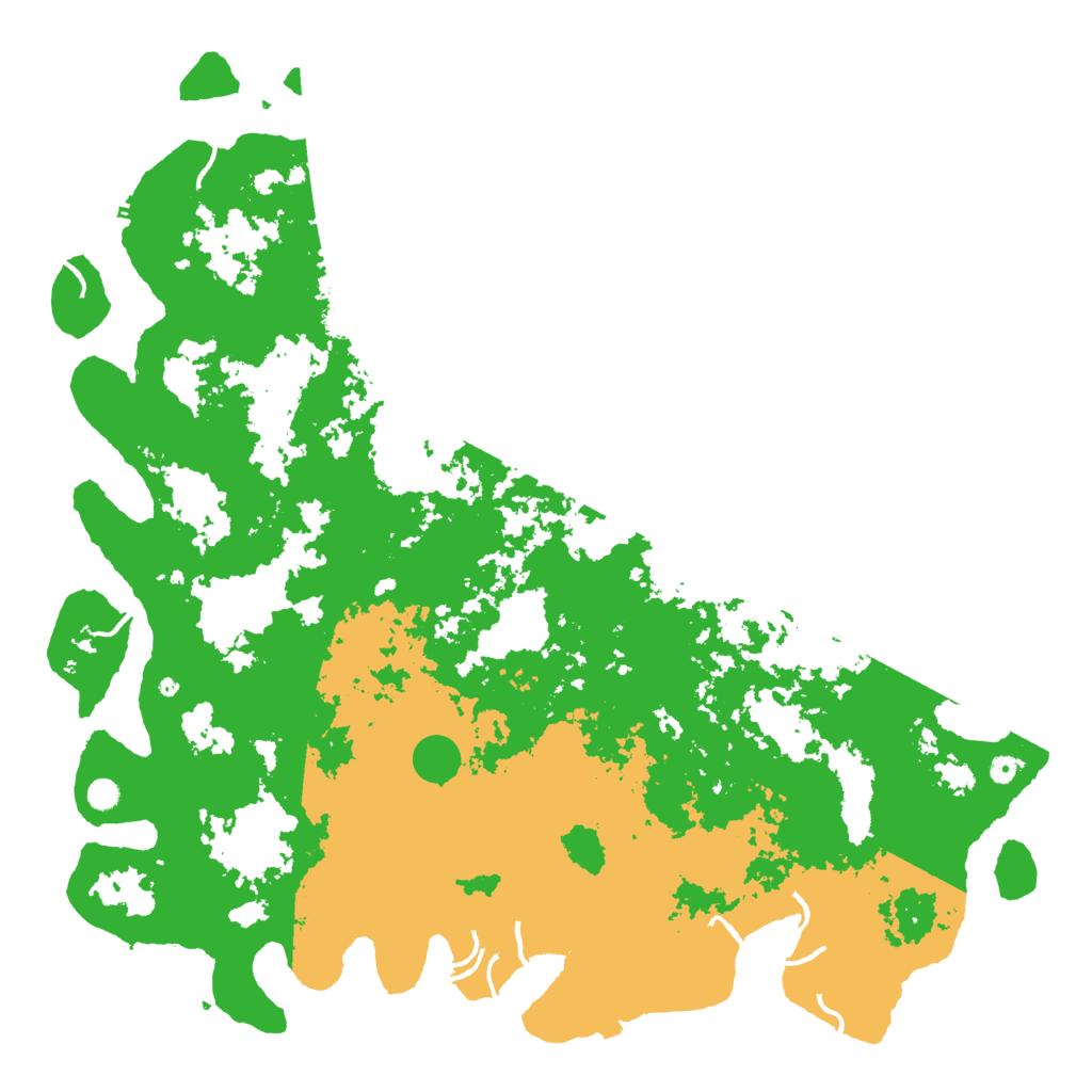 Biome Rust Map: Procedural Map, Size: 6000, Seed: 473892