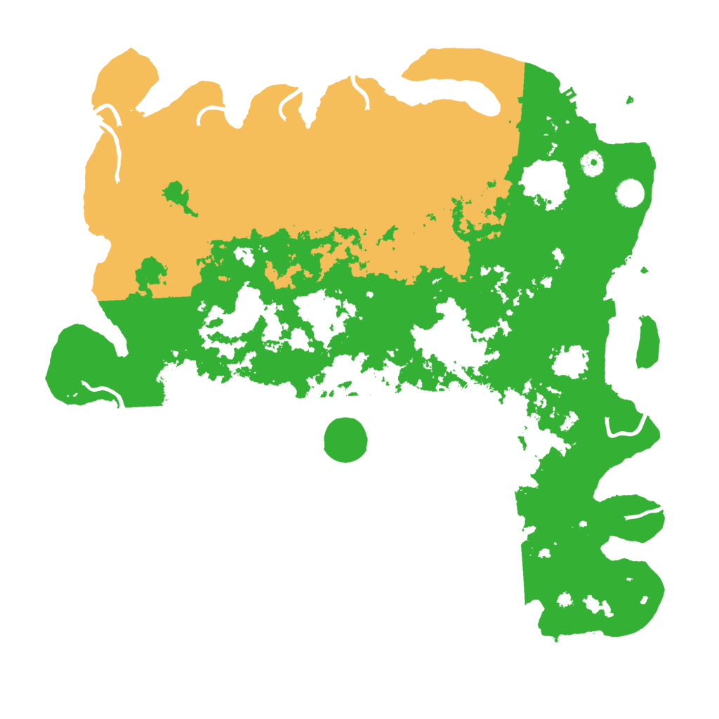 Biome Rust Map: Procedural Map, Size: 4500, Seed: 1856034488