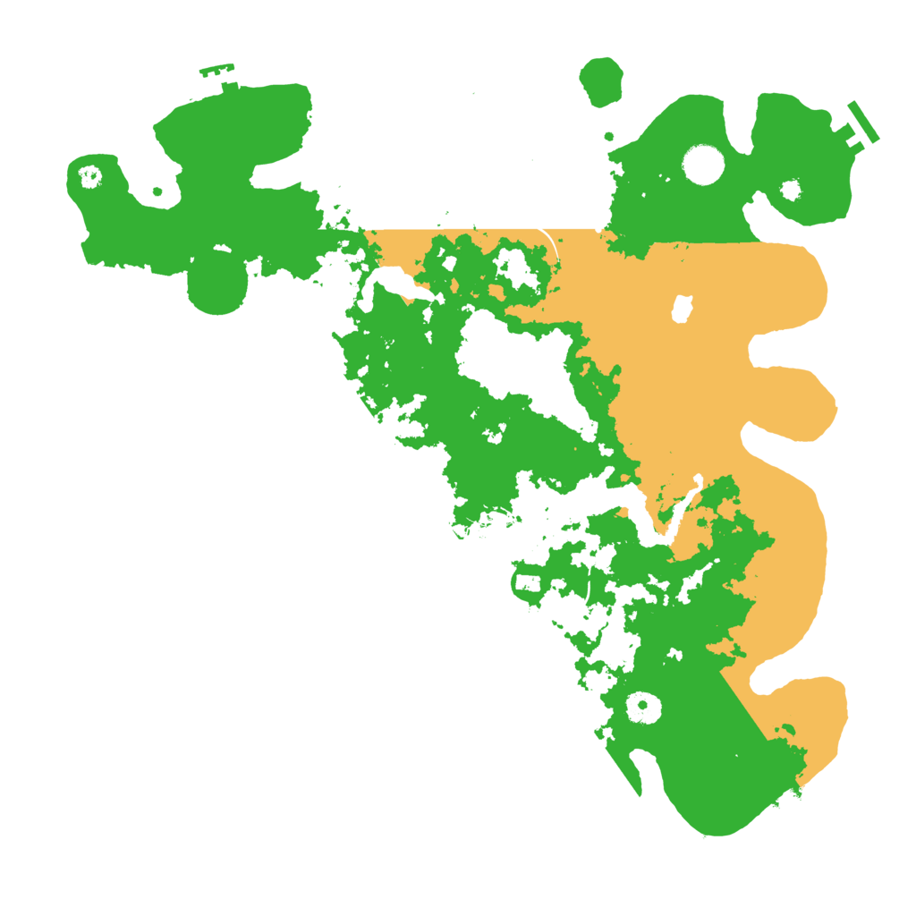 Biome Rust Map: Procedural Map, Size: 4000, Seed: 527547091