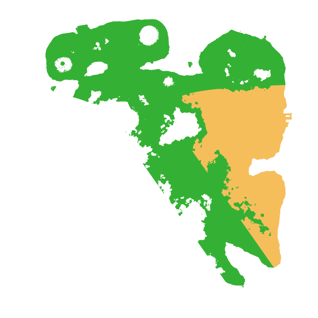 Biome Rust Map: Procedural Map, Size: 3000, Seed: 527547091