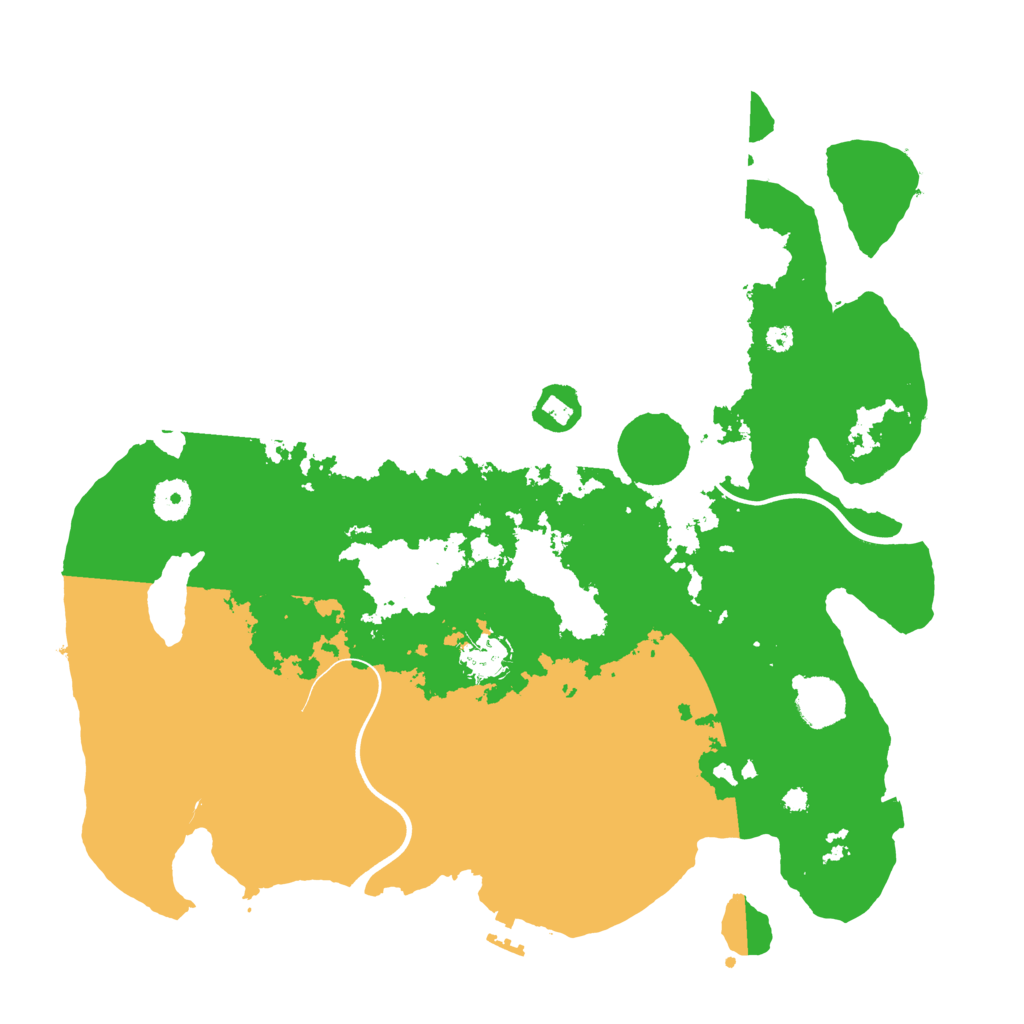 Biome Rust Map: Procedural Map, Size: 3800, Seed: 2024030601