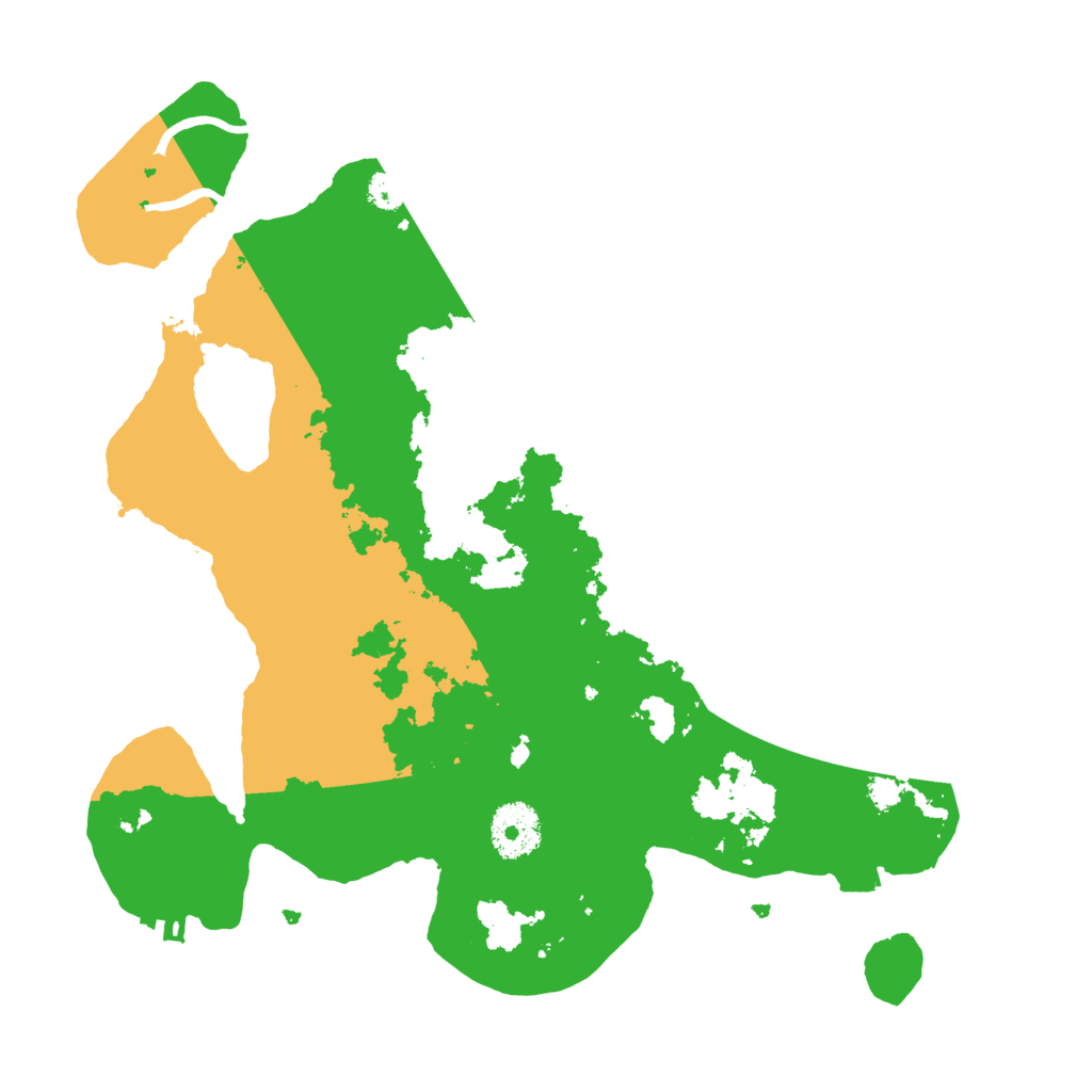 Biome Rust Map: Procedural Map, Size: 3100, Seed: 1928999802
