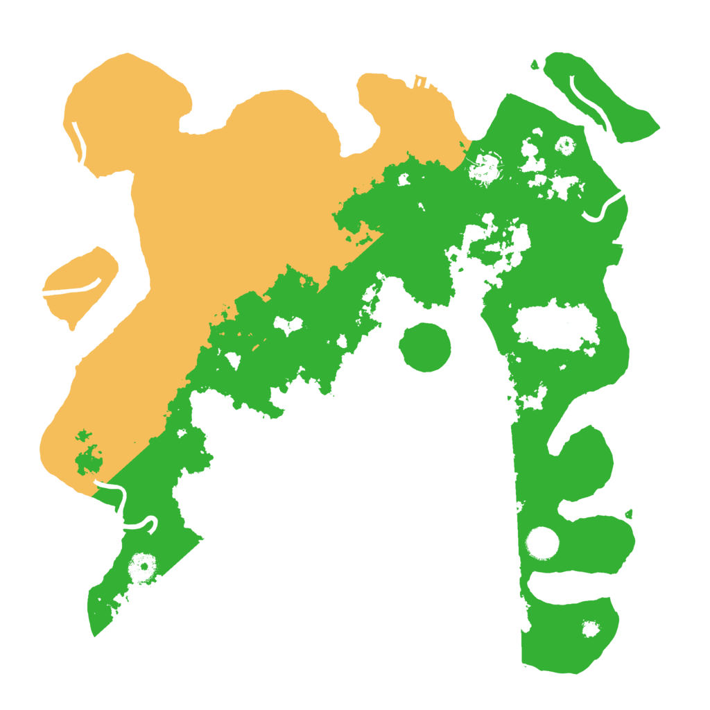 Biome Rust Map: Procedural Map, Size: 3850, Seed: 263241200