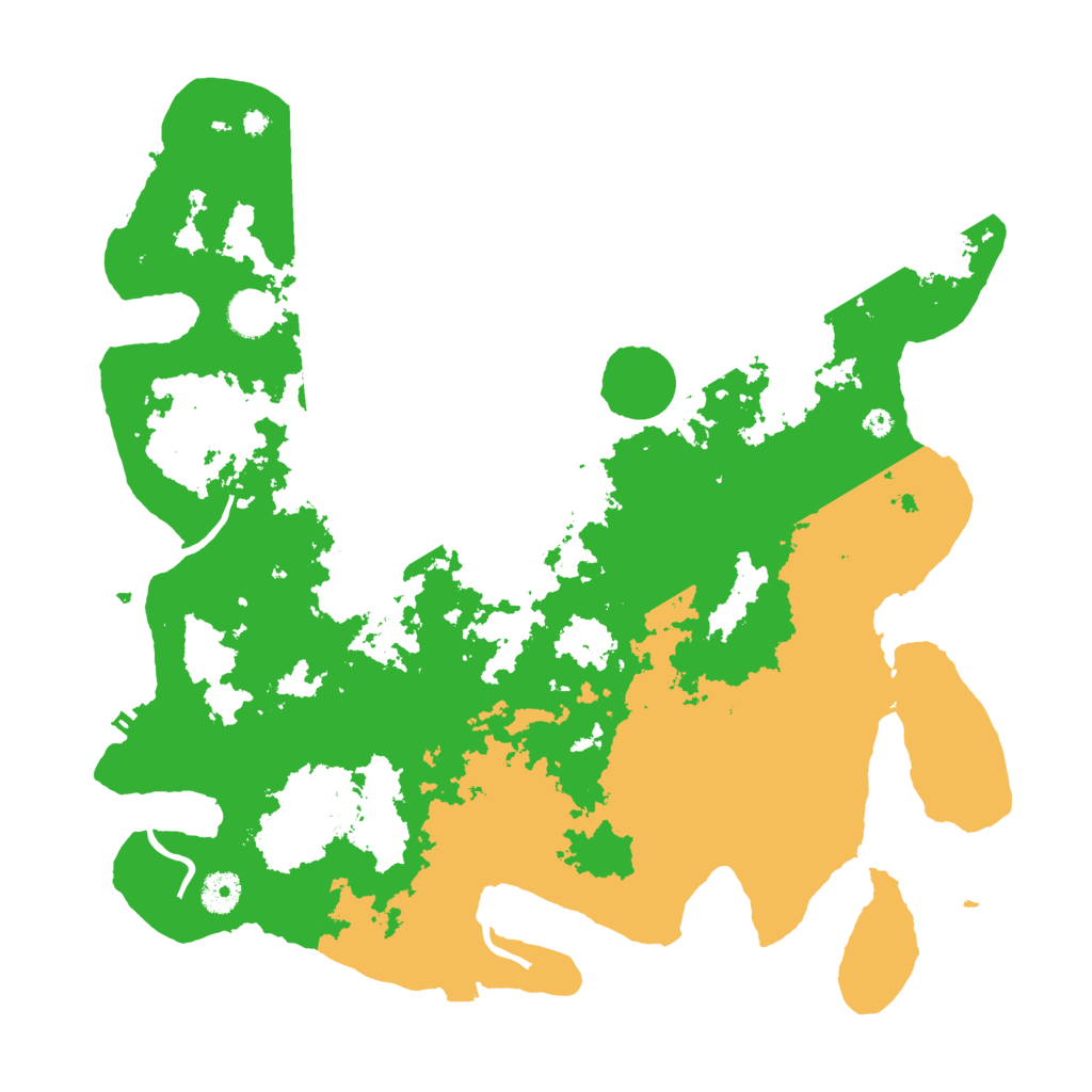 Biome Rust Map: Procedural Map, Size: 4000, Seed: 76952326