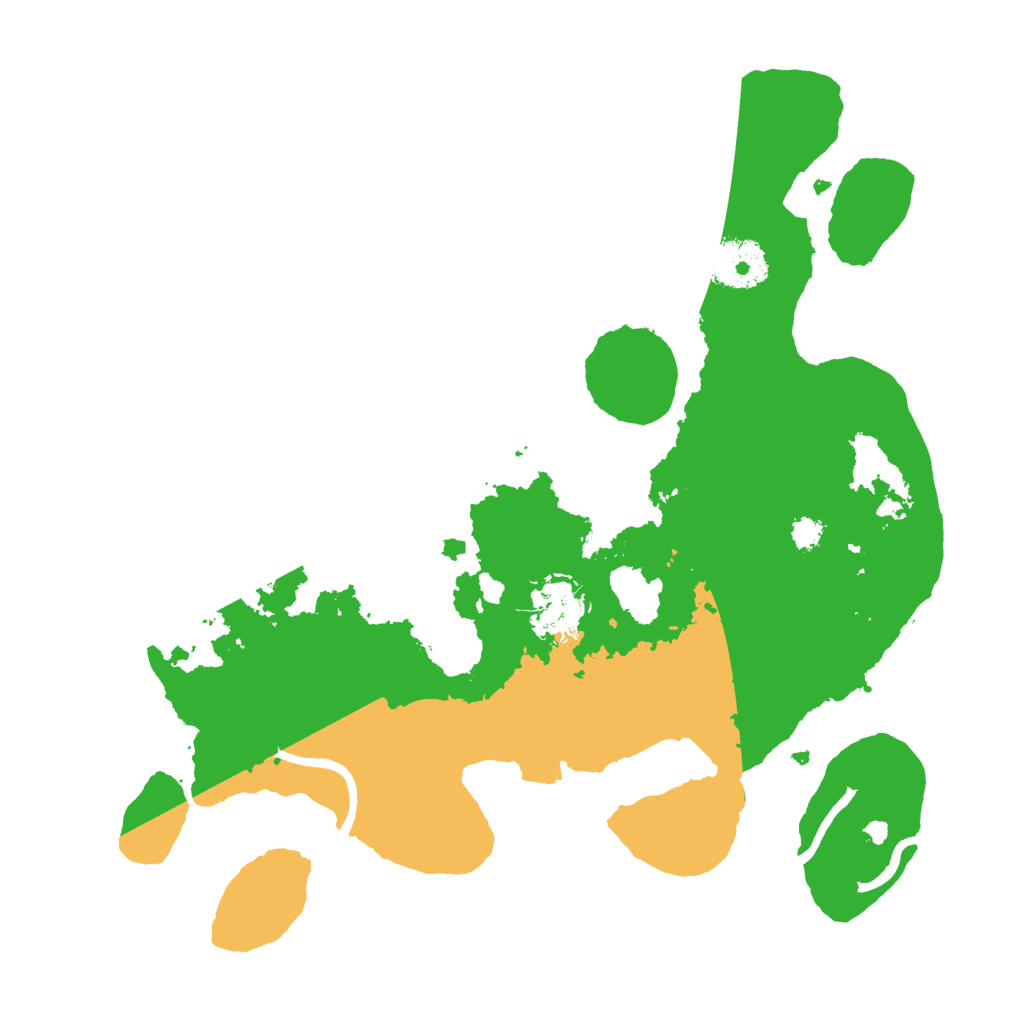 Biome Rust Map: Procedural Map, Size: 3000, Seed: 26789